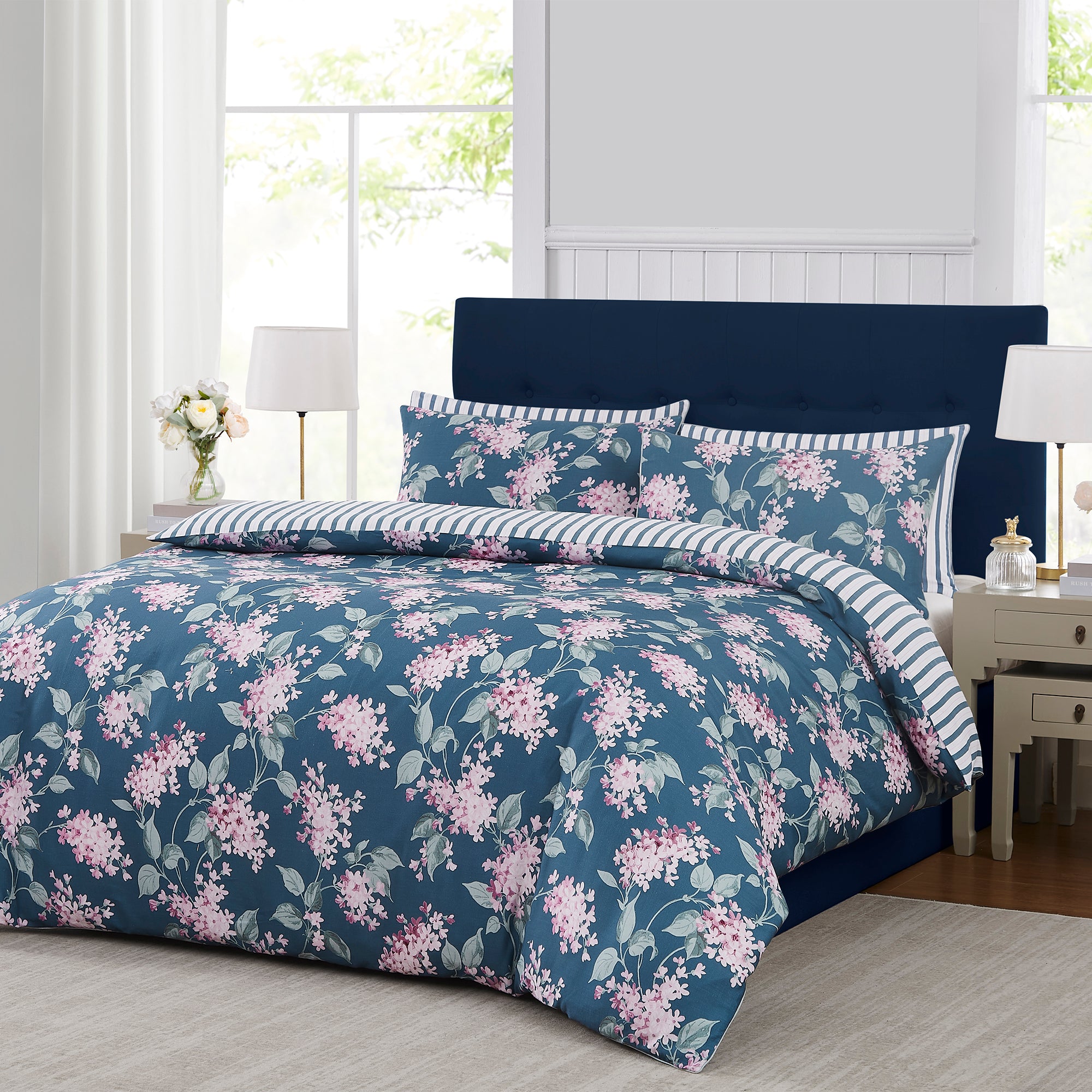Trailing Vintage Blossom Quilt Cover Set