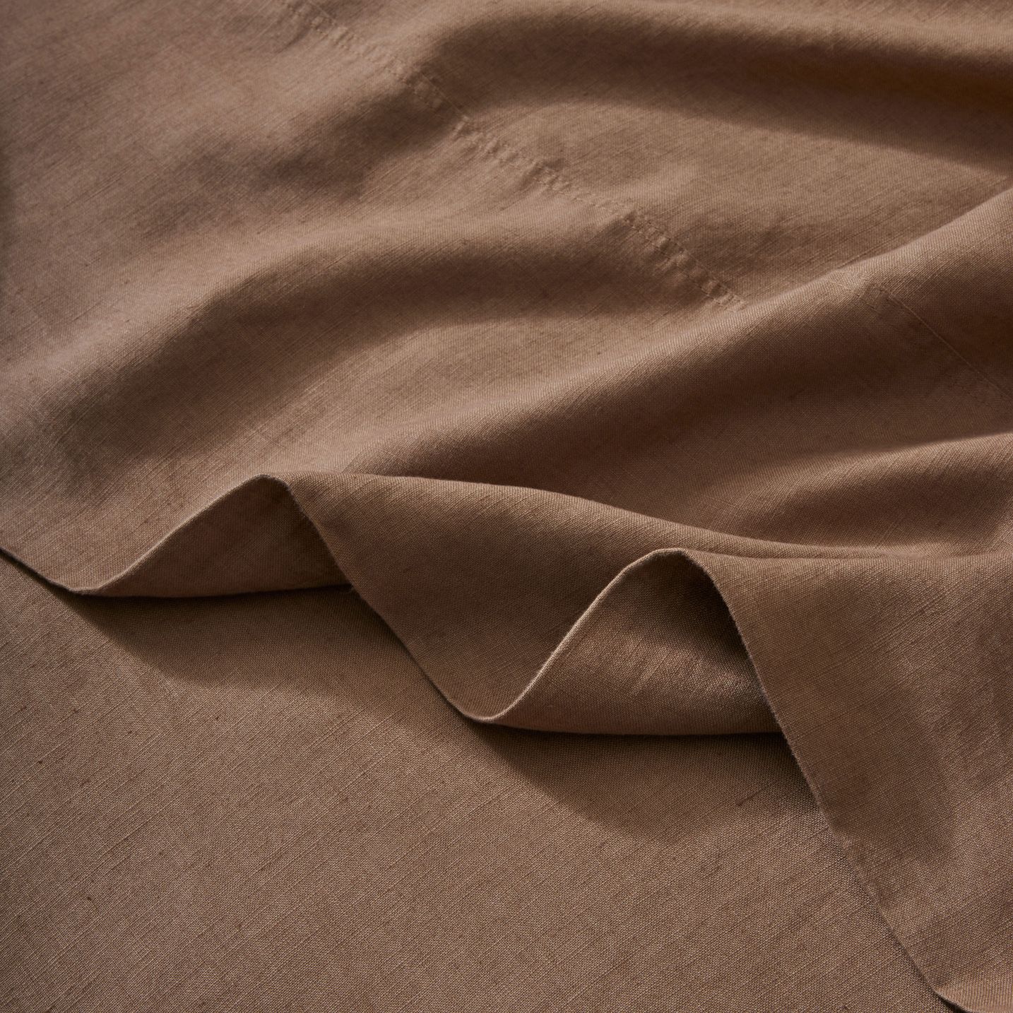 Double Bed Ravello Linen Flat Sheet