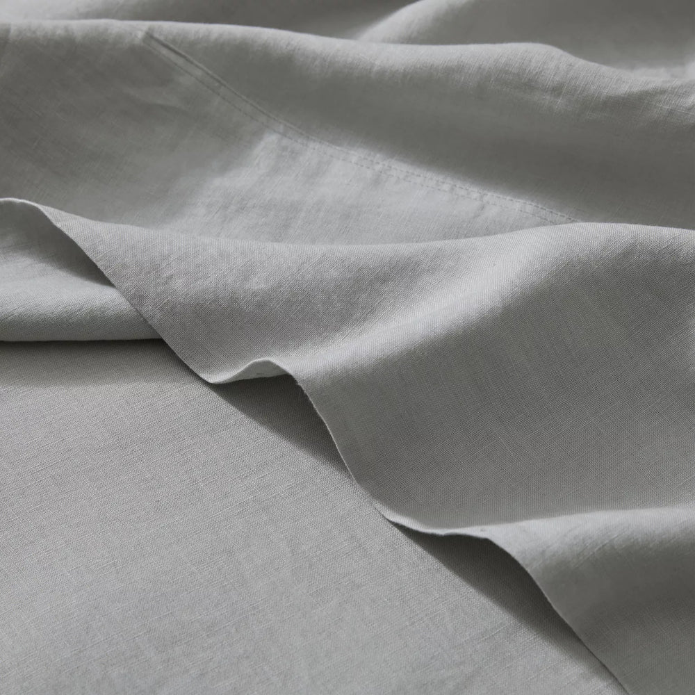 Single Bed Ravello Linen Flat Sheet