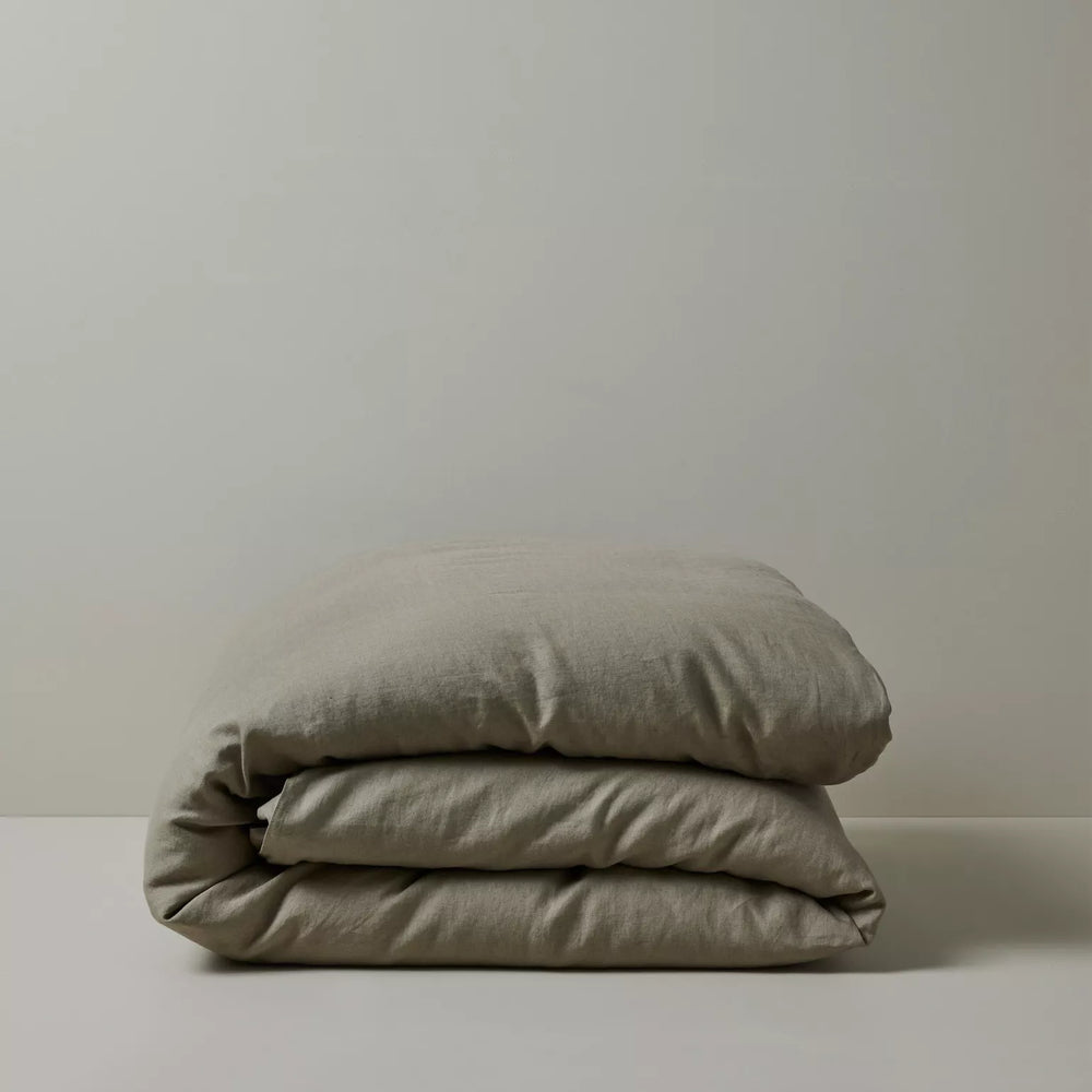 King Bed Ravello Linen Quilt Cover