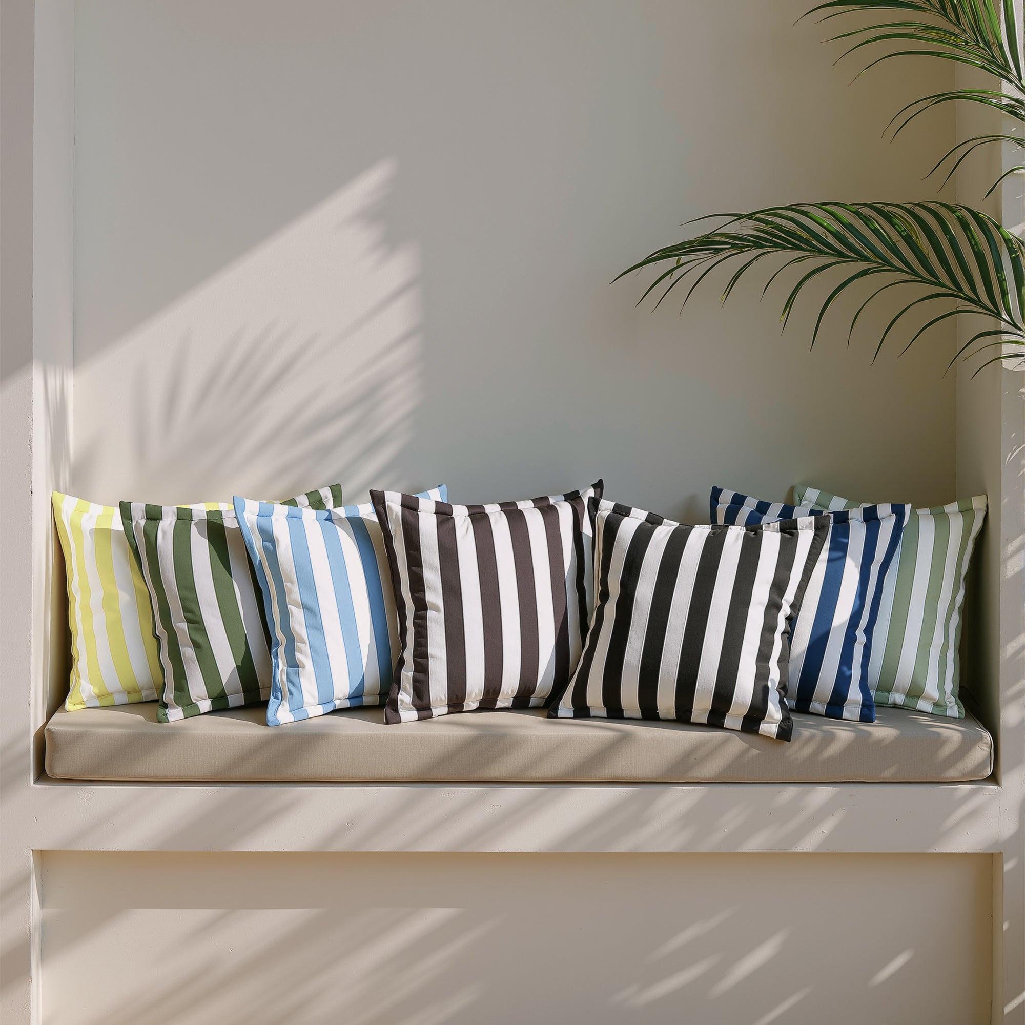 Stripe Torquay 50x50cm Outdoor Cushion