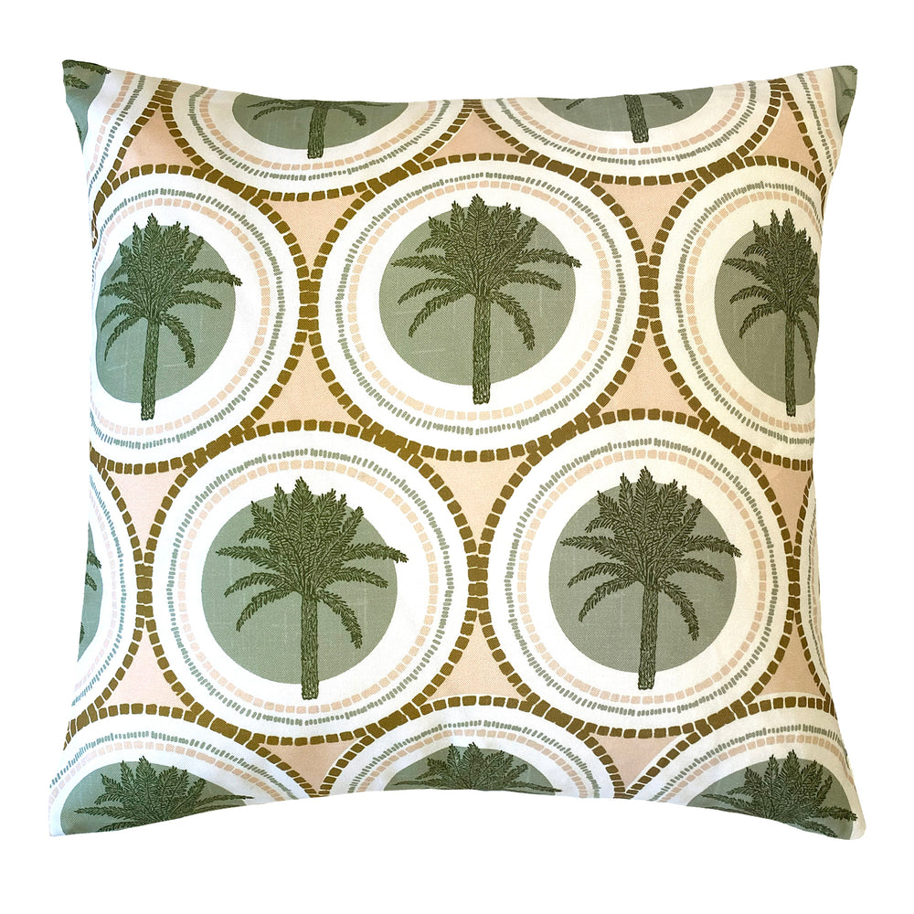 Vintage Palm 50x50cm Outdoor Cushion