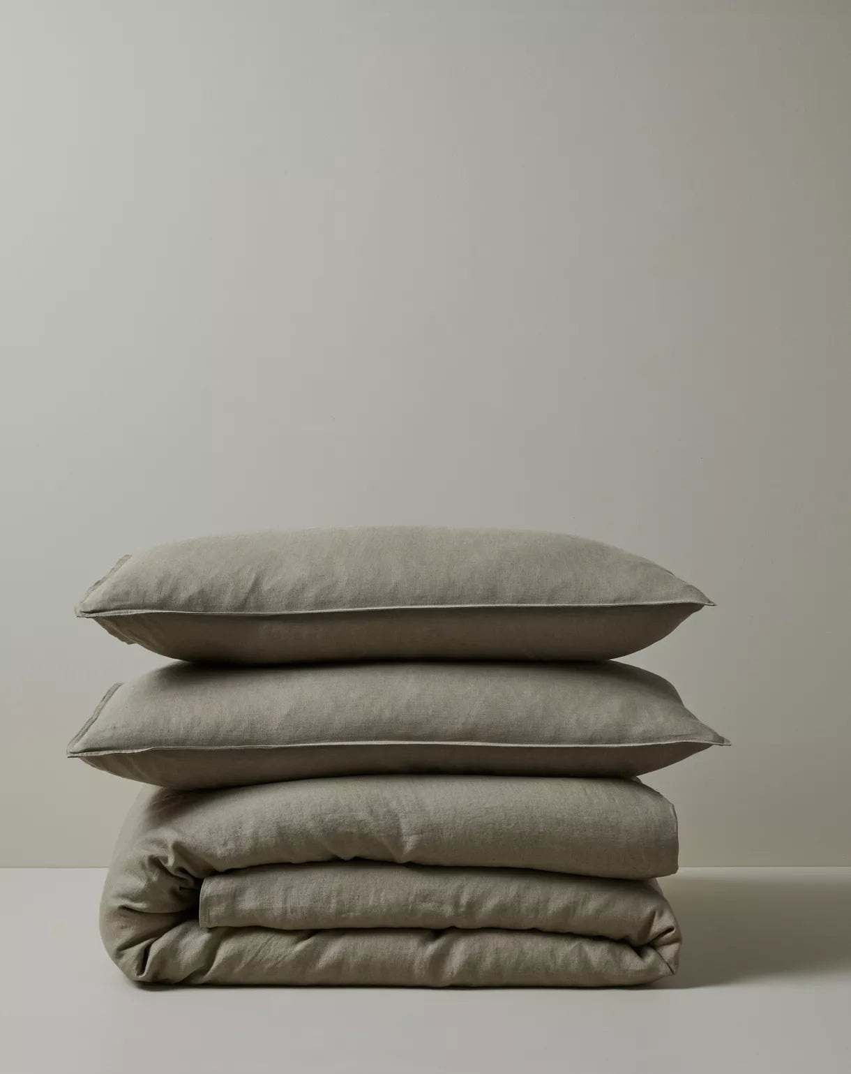 King Bed Ravello Linen Quilt Cover