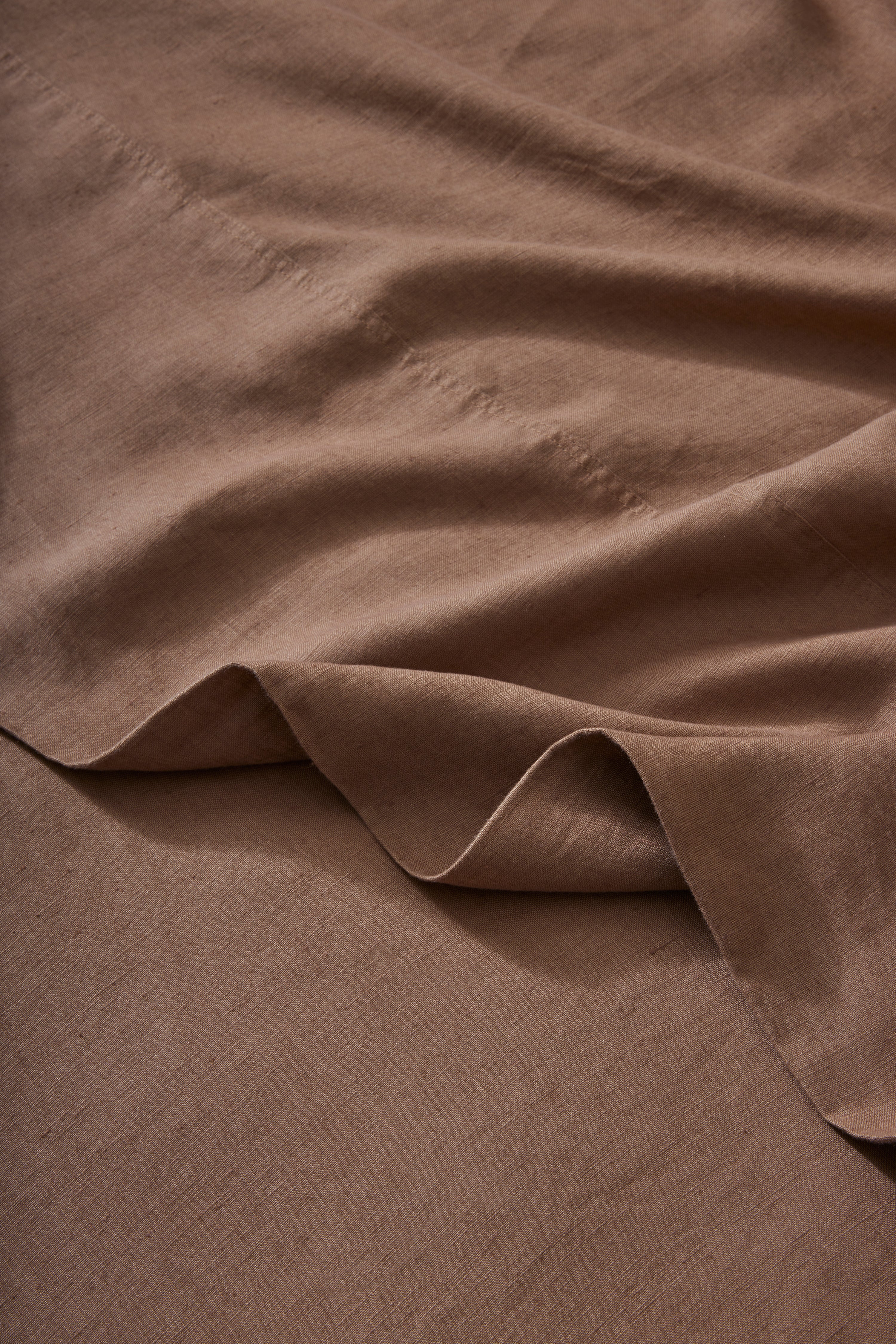Double Bed Ravello Linen Flat Sheet